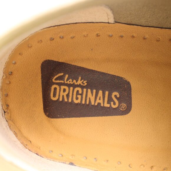 Clarks Originals Shoes Women's 8.5 Light Green  Chukka Ankle Desert Boots Crepe - Picture 11 of 11